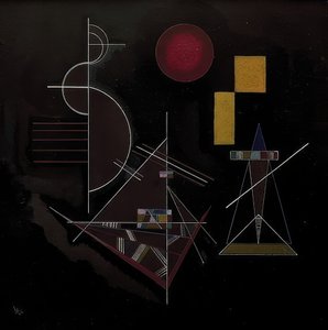 Let i tung (let i zwaar). 1929 af Wassily Kandinsky