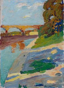 München - Isar af Wassily Kandinsky