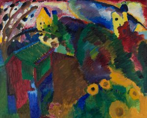 Murnau - Have af Wassily Kandinsky