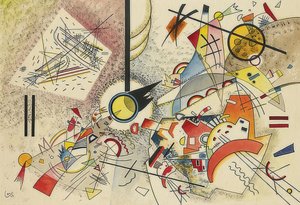 Uden titel. 1923 af Wassily Kandinsky