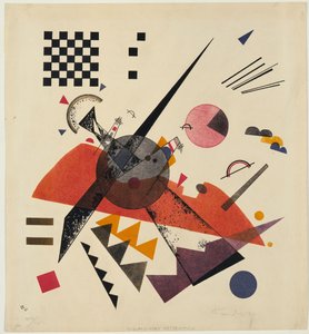 Orange, 1923 af Wassily Kandinsky
