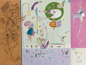 Forskellige dele af Wassily Kandinsky