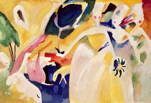 Pastoral af Wassily Kandinsky