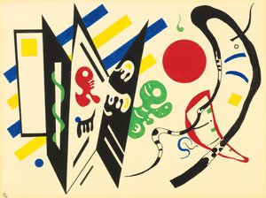 Gensidig, 1935. af Wassily Kandinsky