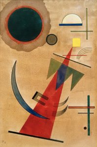 Spids rød af Wassily Kandinsky