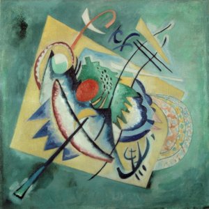 Rotes Oval af Wassily Kandinsky