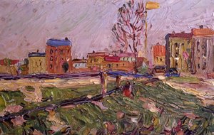 Schwabing, München af Wassily Kandinsky