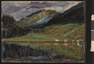 Spitzingsee af Wassily Kandinsky