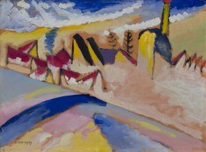 Studie til »Winter II« af Wassily Kandinsky