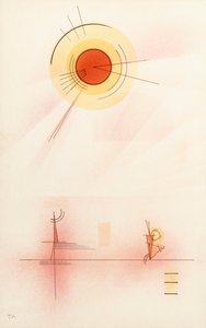 Solskin af Wassily Kandinsky