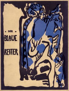 Den blå rytter, 1912 af Wassily Kandinsky