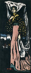 Natten - stor udgave; Natten - stor version af Wassily Kandinsky