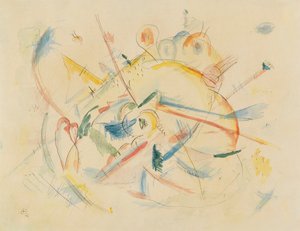 Uden titel, 1915. af Wassily Kandinsky