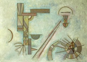 Weisslich af Wassily Kandinsky