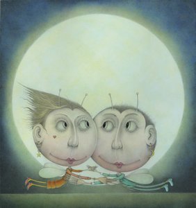 Buzz, 2011 (blandede medier) af Wayne Anderson