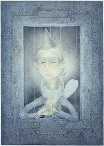 The Fairy Catcher, 2005 (blandede medier) af Wayne Anderson