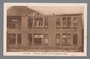 Borculo -- Efter cyklonen den 10. august 1925