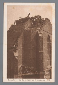 Borculo -- Efter cyklonen den 10. august 1925