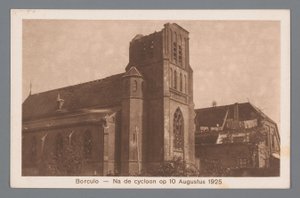 Borculo -- Efter cyklonen den 10. august 1925