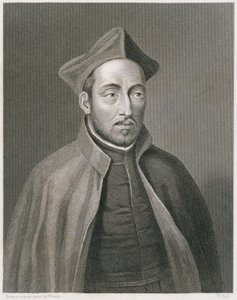 Ignatius de Loyola, graveret af W. Holl, fra World Religion, udgivet af A. Fullarton & Co. af Weirix