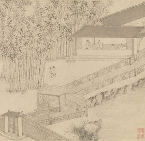 Garden of the Inept Administrator, 1551. af Wen Zhengming