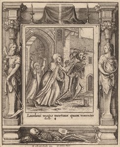 Abbedisse, 1651. af Wenceslaus Hollar