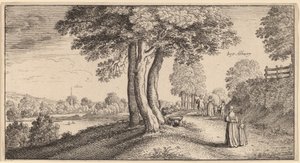 Albury af Wenceslaus Hollar