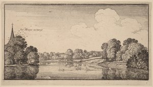 Albury af Wenceslaus Hollar