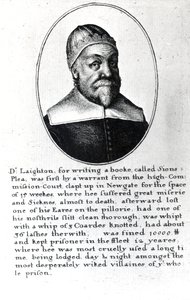 Alexander Leighton, ca.1641 af Wenceslaus Hollar