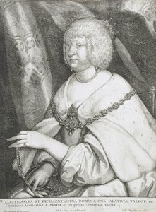 Althea Talbot, Lady Arundel af Wenceslaus Hollar
