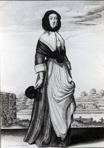 Efterår, 1643 af Wenceslaus Hollar