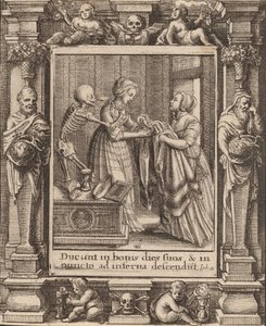 Brud, 1651. af Wenceslaus Hollar
