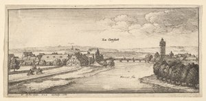 Cannstadt, 1665. af Wenceslaus Hollar