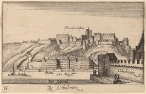 Coblentz af Wenceslaus Hollar