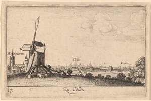 Köln af Wenceslaus Hollar