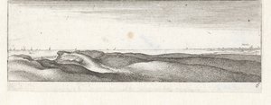 Klitter nær Naarden Små havlandskaber (serietitel) af Wenceslaus Hollar