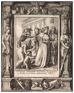 Duke. Tilstand 1 af Wenceslaus Hollar