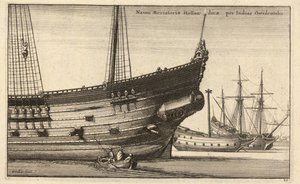 hollandsk vestindisk mand. Tilstand 2 af Wenceslaus Hollar