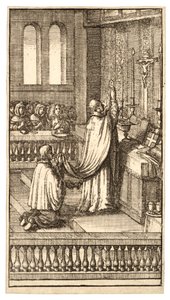 Forhøjelse af værten af Wenceslaus Hollar
