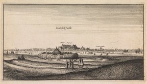 Engelsk udsigt: Tootehill Fields af Wenceslaus Hollar