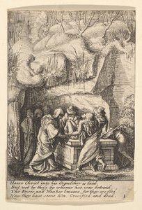 Begravelse, 1625-77. af Wenceslaus Hollar