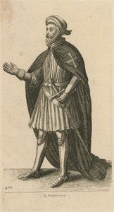 Eq Hospitaliarius af Wenceslaus Hollar
