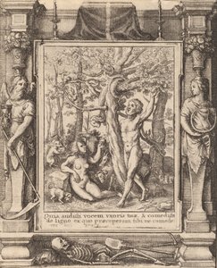 Edens Have, 1651. af Wenceslaus Hollar