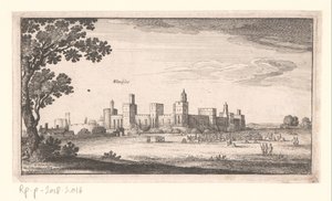 Udsigt over Windsor Castle Landskaber og bybilleder (serietitel) Amoenissimi Aliquot Locorum i Diversis Province Iacetium Prospectus (serietitel) af Wenceslaus Hollar