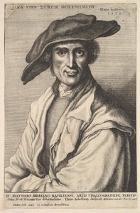 Hans von Zürich Goltshmidt, 1647. af Wenceslaus Hollar