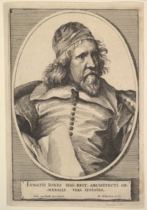 Inigo Jones, 1655. af Wenceslaus Hollar