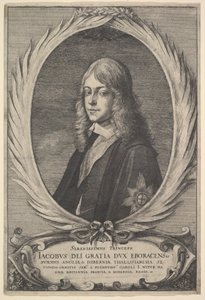 James, hertug af York, 1651. af Wenceslaus Hollar