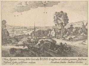 juli, 1628-29. af Wenceslaus Hollar