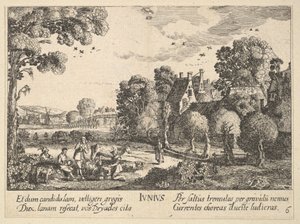 juni, 1628-29. af Wenceslaus Hollar