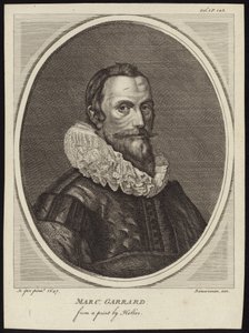 Marc Garrard af Wenceslaus Hollar